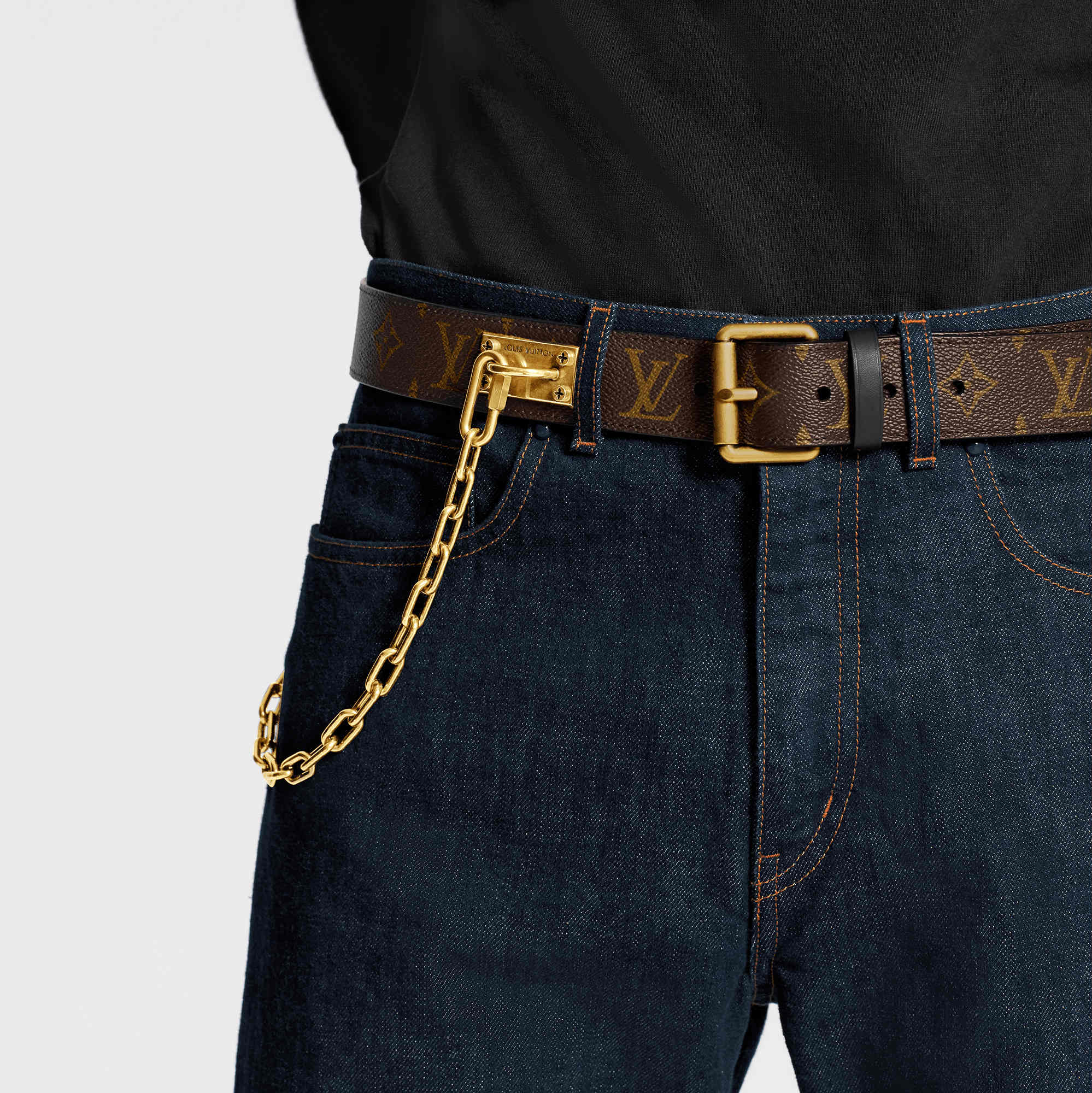 El cinturón clásico para hombres da un giro divertido y moderno