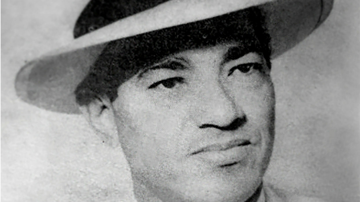 Félix Vargas Chacón en su juventud