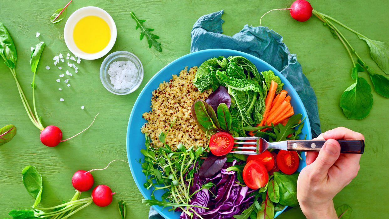 Consumir vegetales ayuda a preparar el cuerpo para la gestación